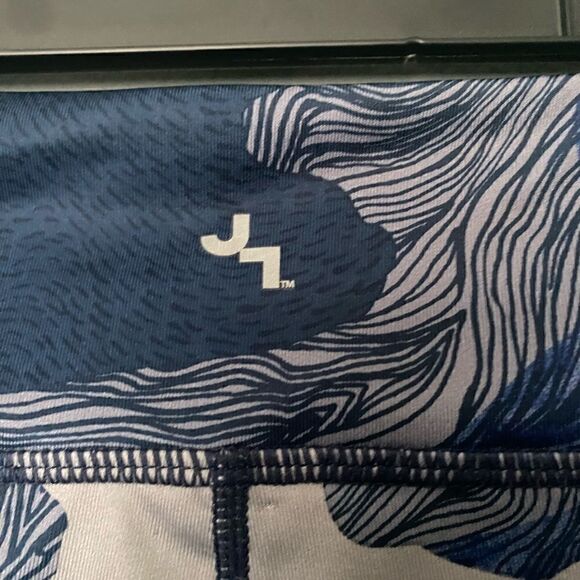 Joy Lab navy/silver print Legging size S - Picture 3 of 6